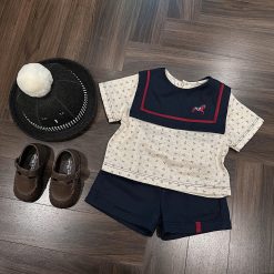 SS1422 - Set công tử ngựa đỏ
